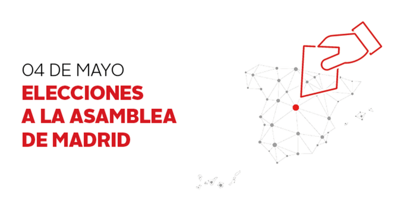 Cartel de las elecciones autonómicas de Madrid/Archivo.